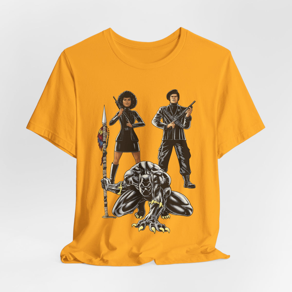 The Panthers: Unisex Jersey Short Sleeve Tee