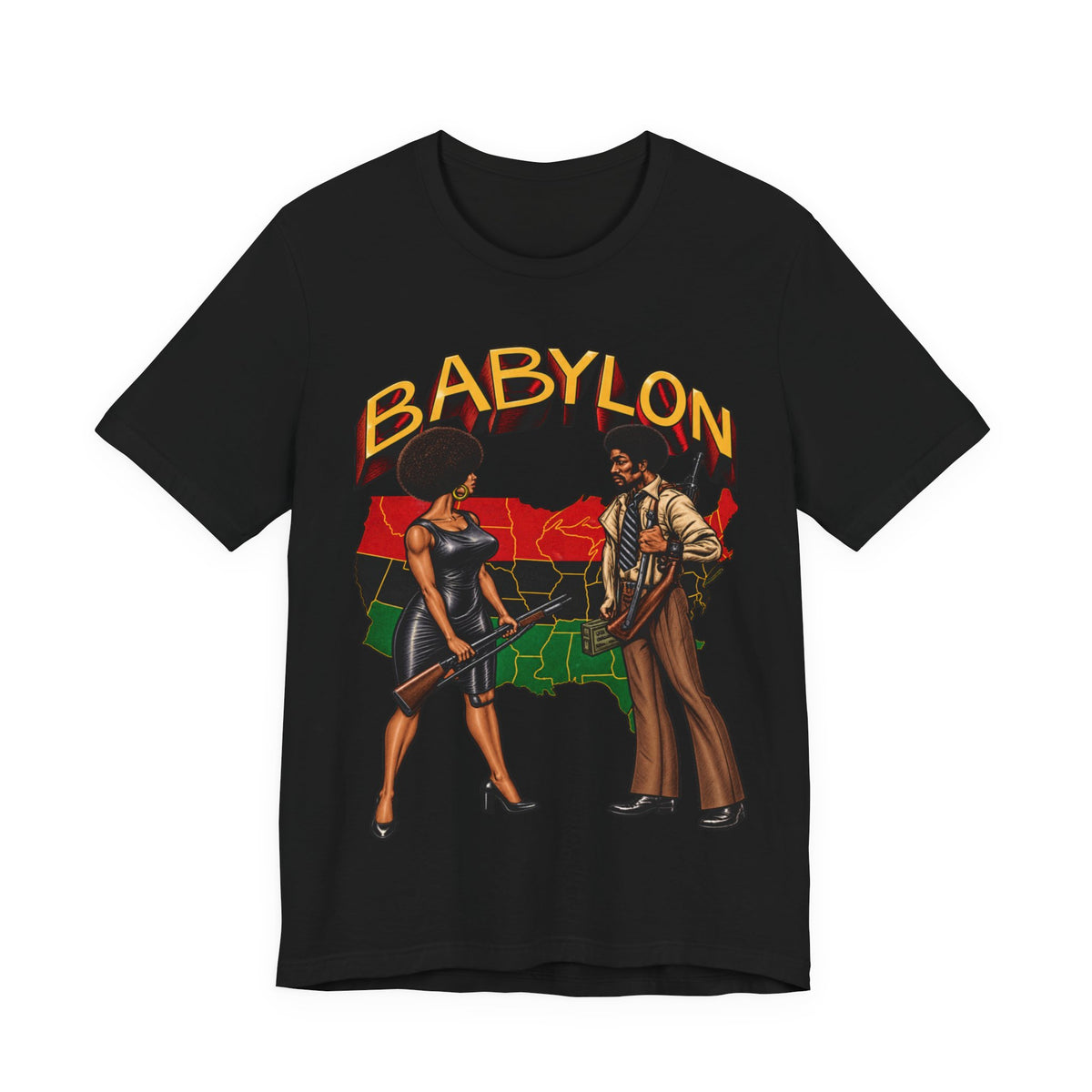 Black Babylon: Unisex Jersey Short Sleeve Tee