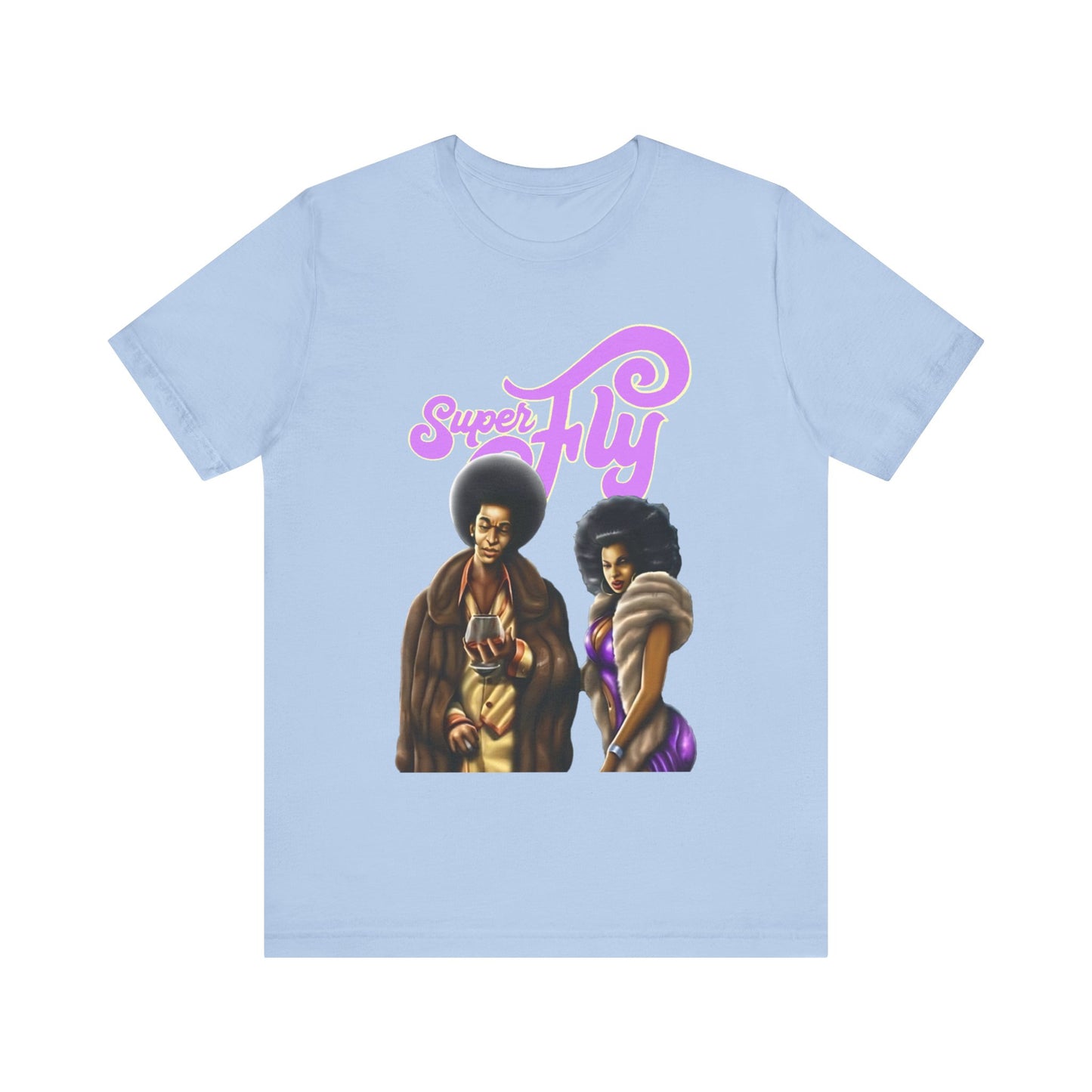 Super Fly Couple: Unisex Jersey Tee