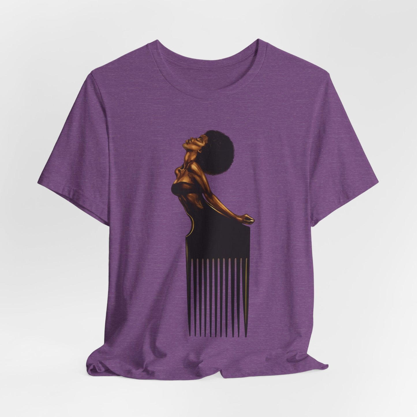 Afro Soul Pick: Unisex Jersey Short Sleeve Tee