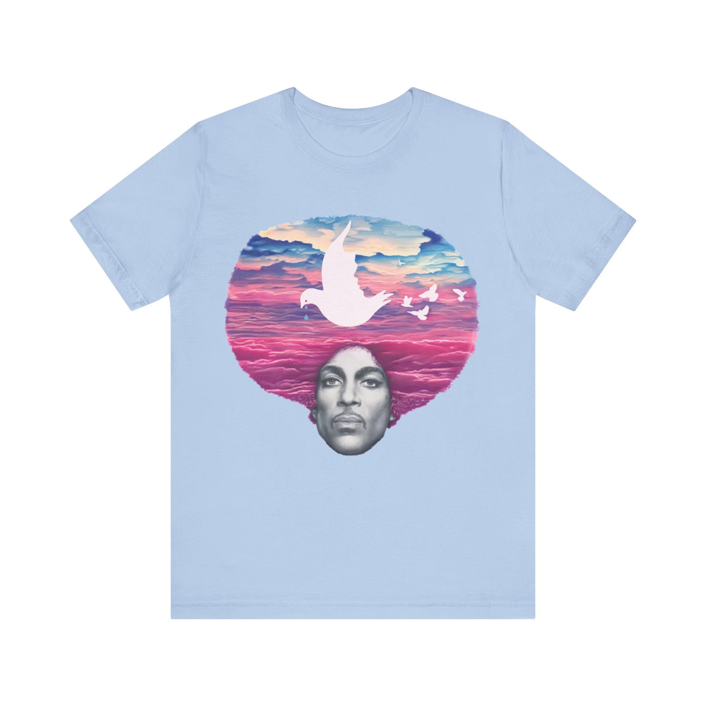 When Doves Cry: Unisex Jersey Short Sleeve Tee