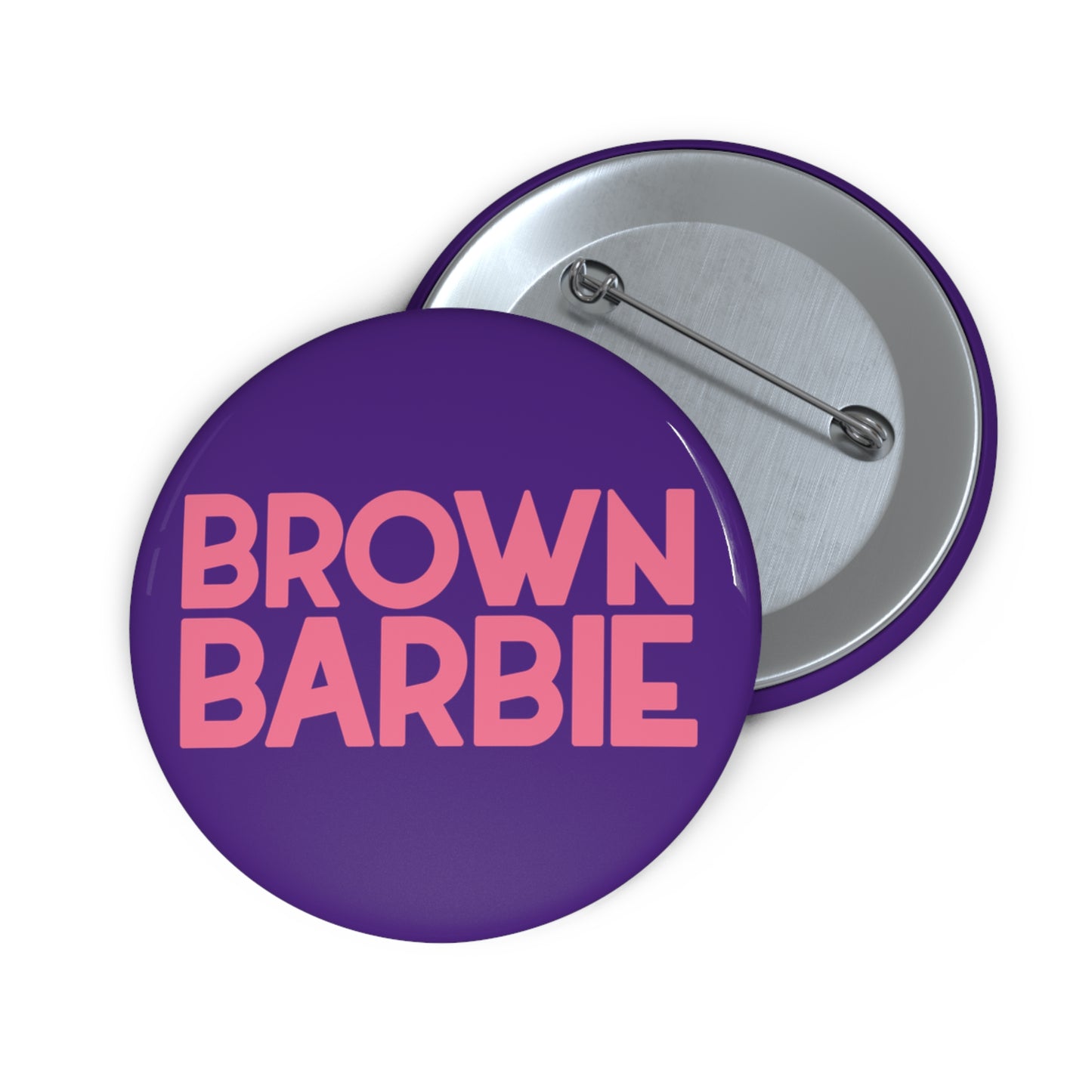 Brown Barbie: Custom Buttons