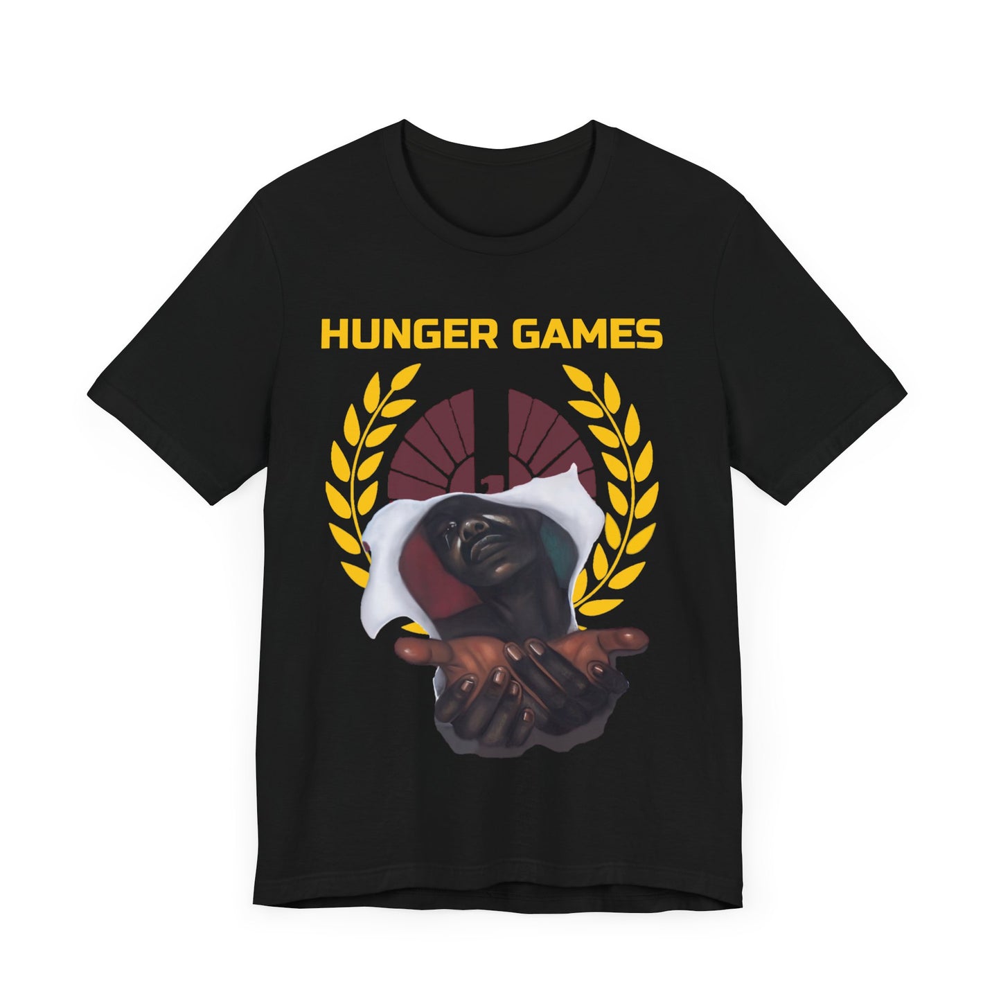 The Real Hunger Games: Unisex Short Sleeve Tee