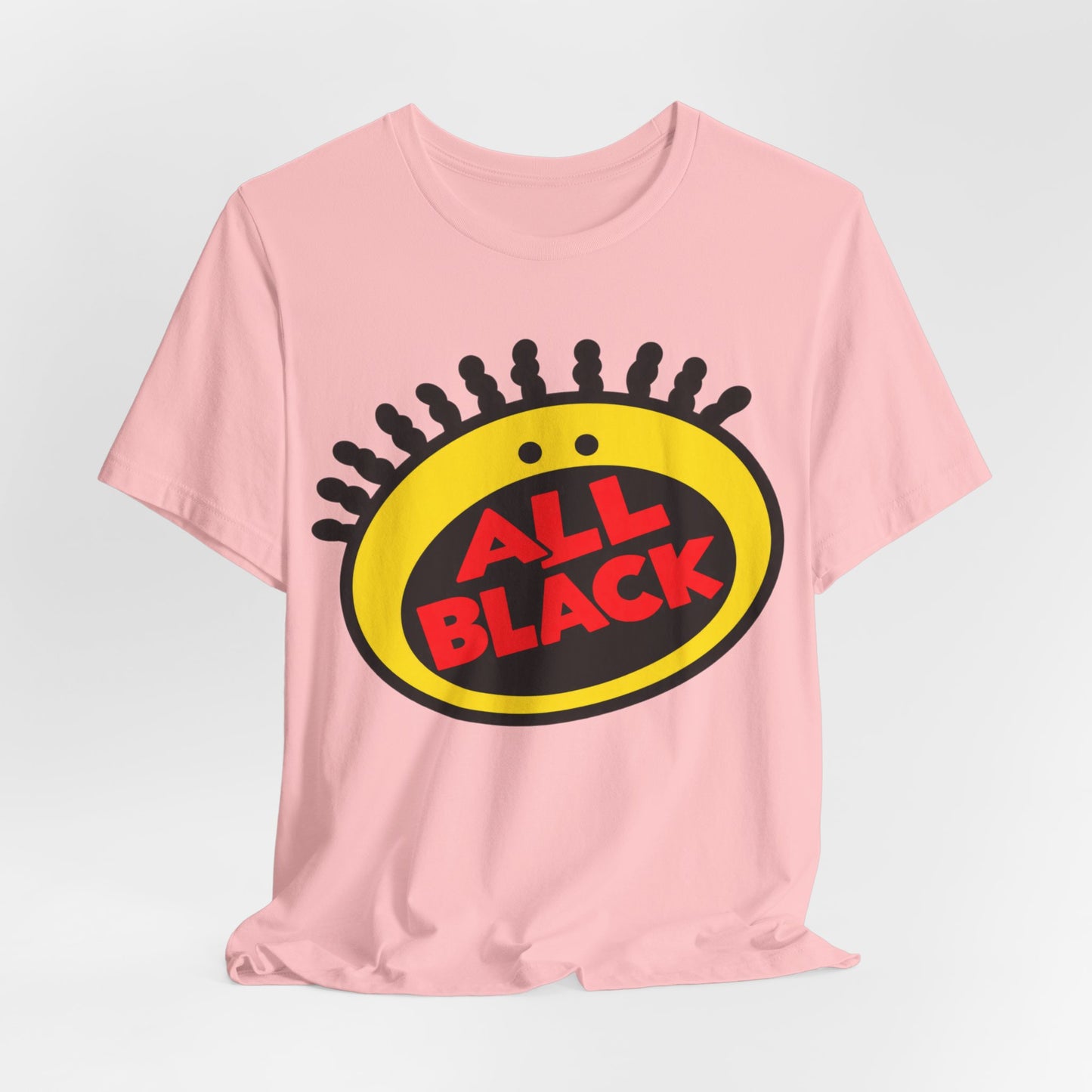 All Black: Unisex Jersey Short Sleeve Tee