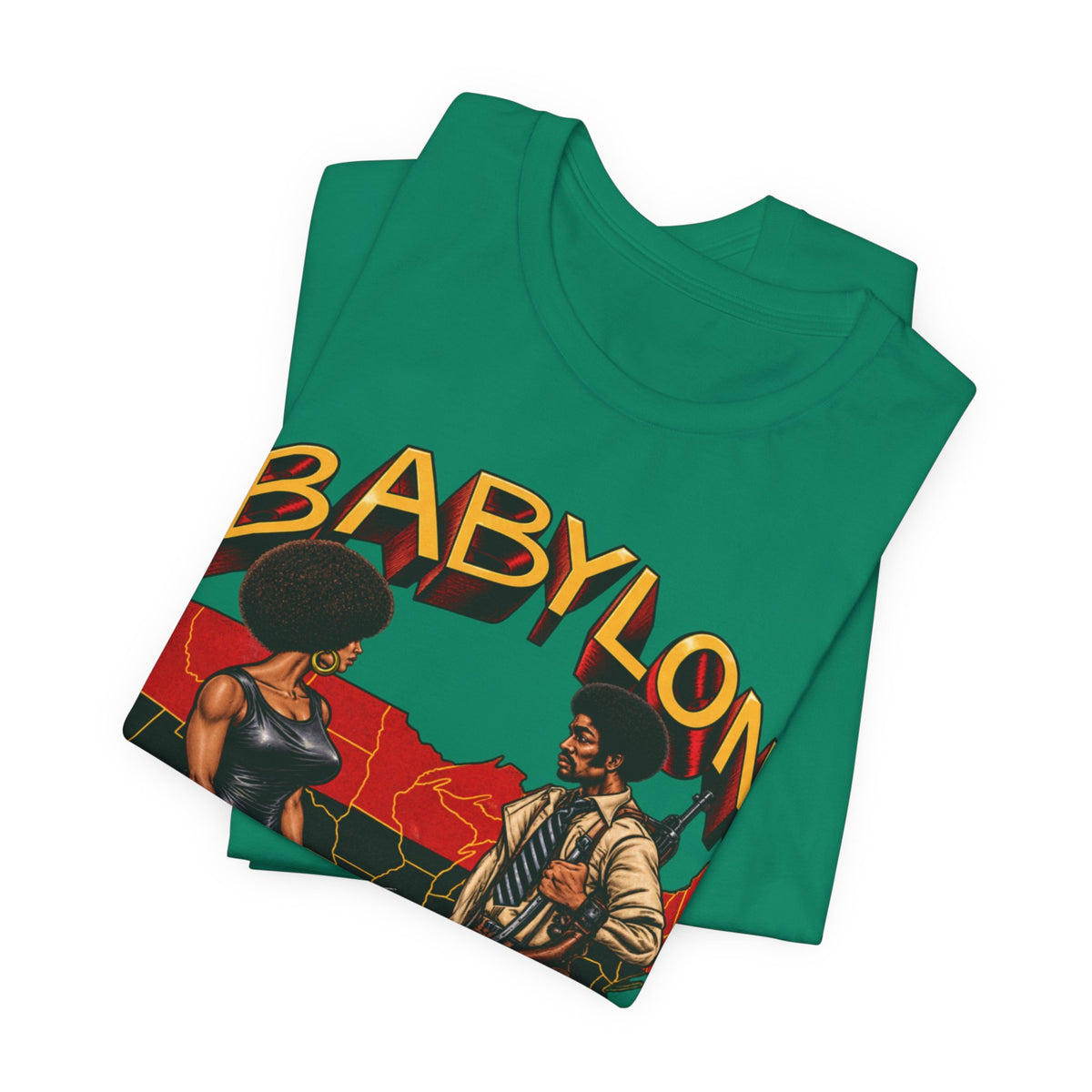 Black Babylon: Unisex Jersey Short Sleeve Tee