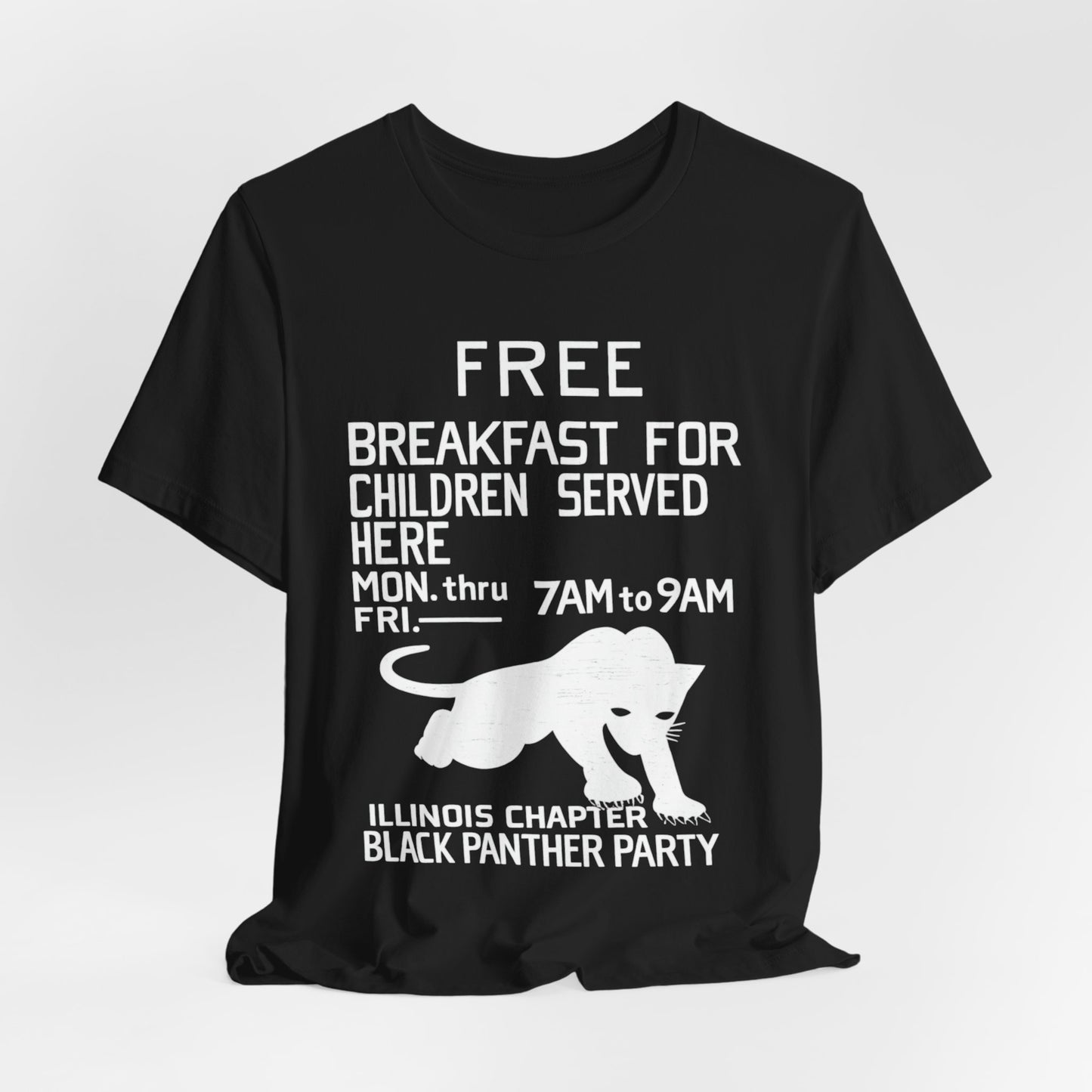Free Breakfast Program: Unisex Jersey Short Sleeve Tee