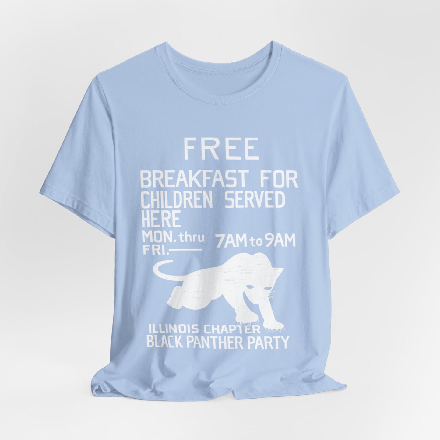 Free Breakfast Program: Unisex Jersey Short Sleeve Tee