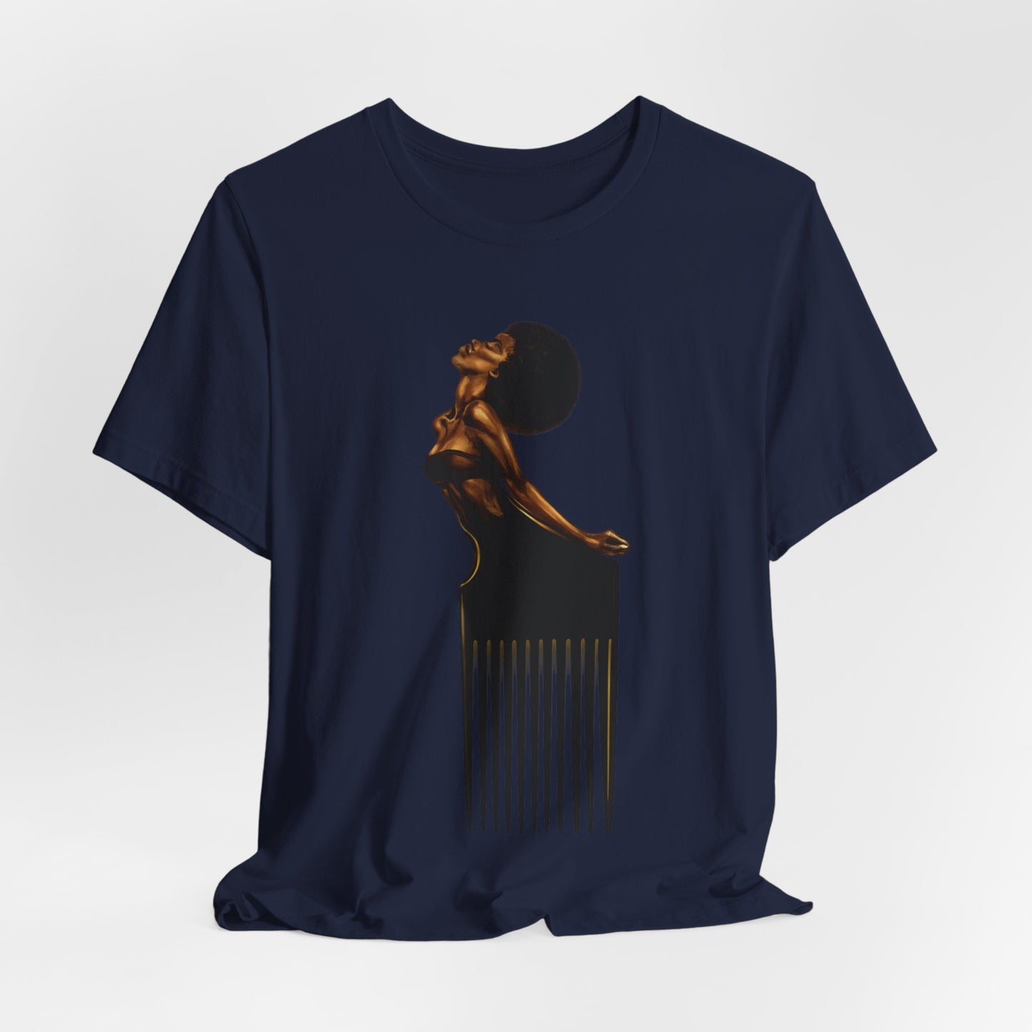 Afro Soul Pick: Unisex Jersey Short Sleeve Tee
