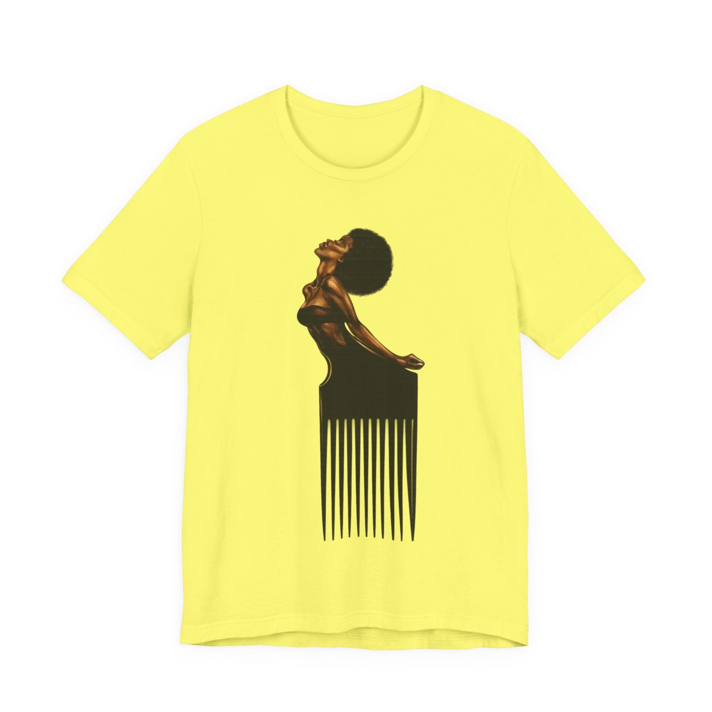 Afro Soul Pick: Unisex Jersey Short Sleeve Tee