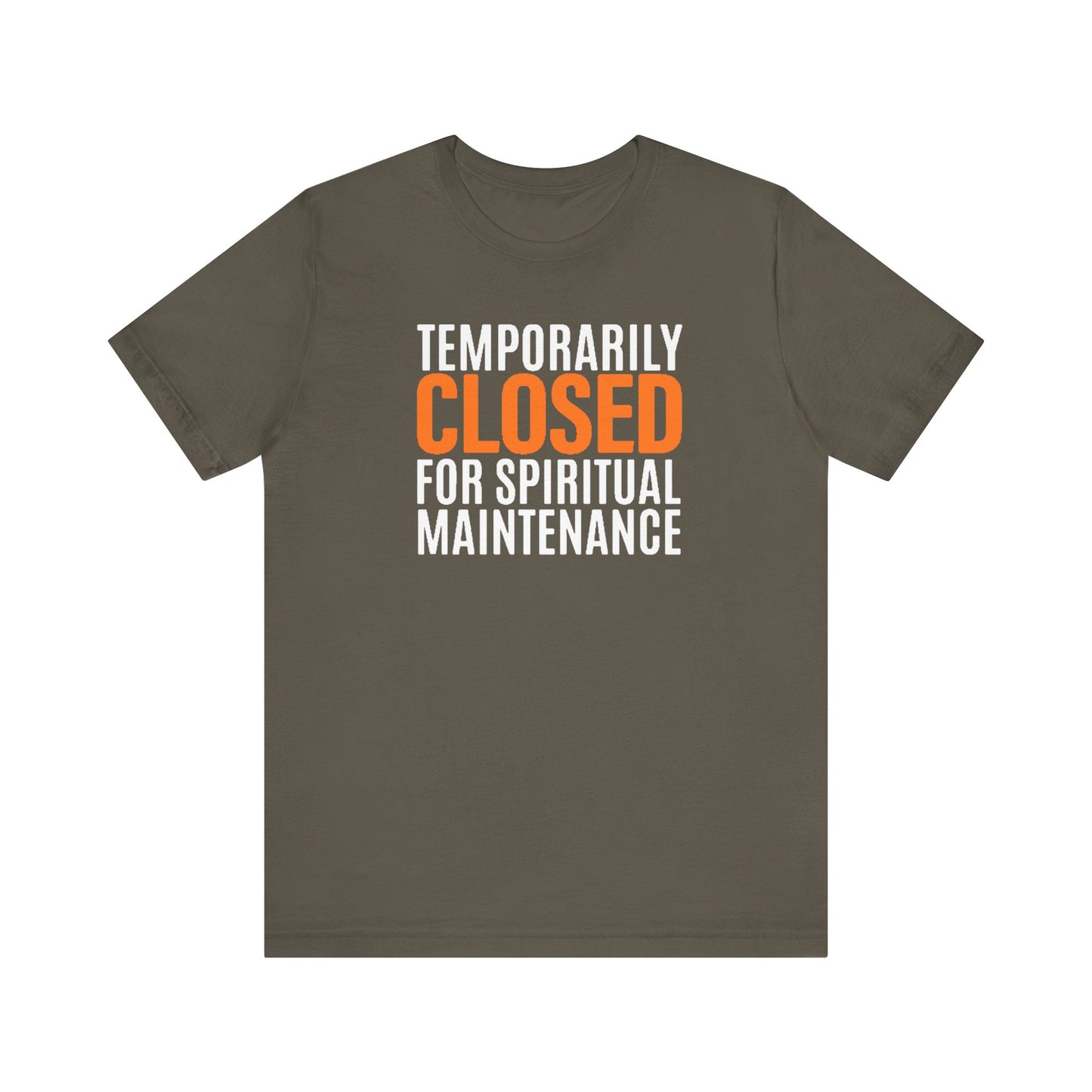 Spiritual Maintenance: Unisex Jersey Short Sleeve Tee