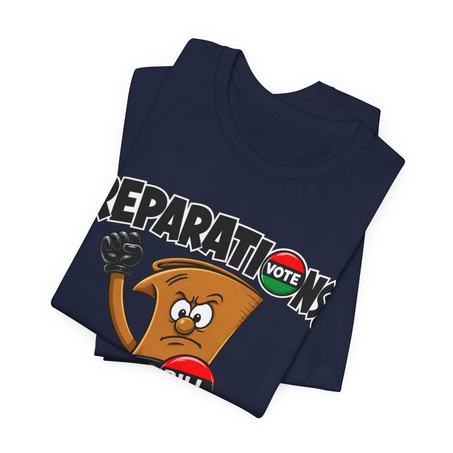 Reparations Bill: Unisex Jersey Short Sleeve Tee