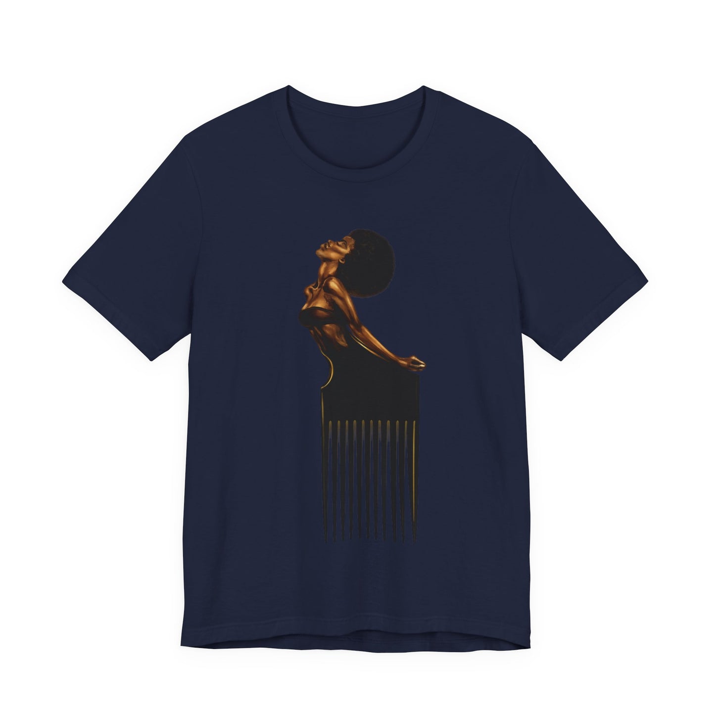 Afro Soul Pick: Unisex Jersey Short Sleeve Tee