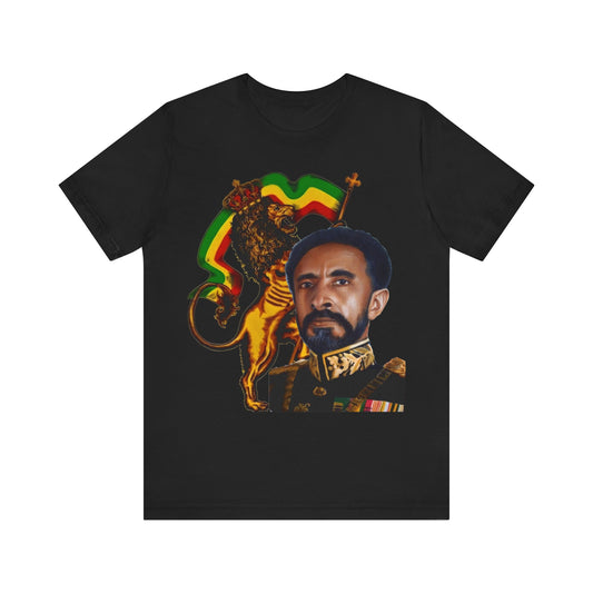 Rasta/His Imperial Majesty: Unisex Jersey Short Sleeve Tee