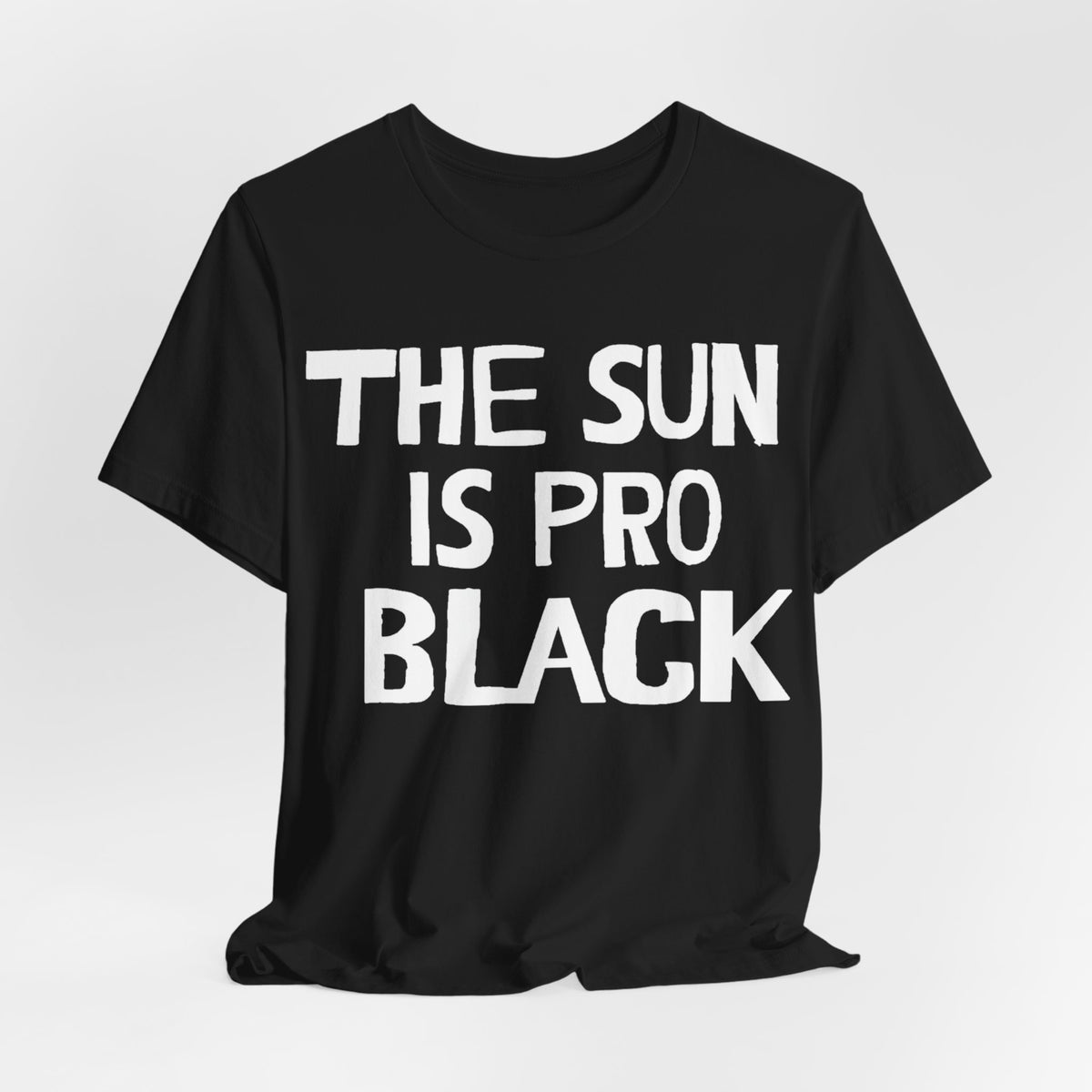 Pro Black: Unisex Jersey Short Sleeve Tee