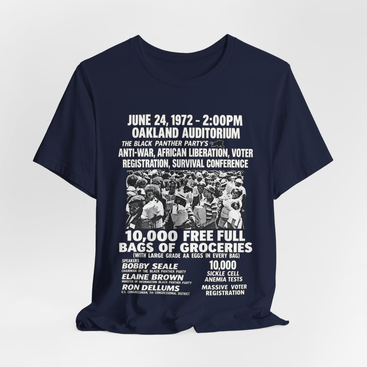 Black Panther Activism: Unisex Jersey Short Sleeve Tee
