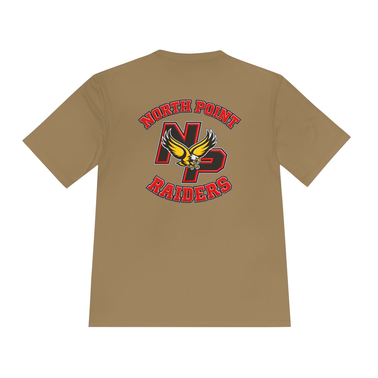 Raiders/Coyote Brown: Unisex Moisture Wicking Tee