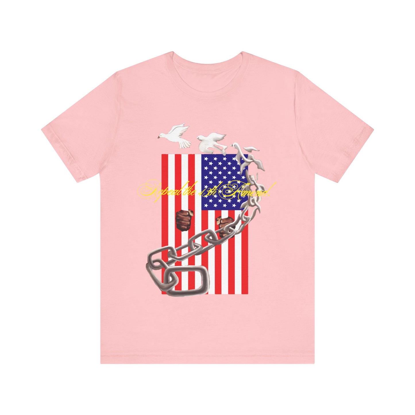 Repeal the 13th Amend.: Unisex Jersey Short Sleeve Tee