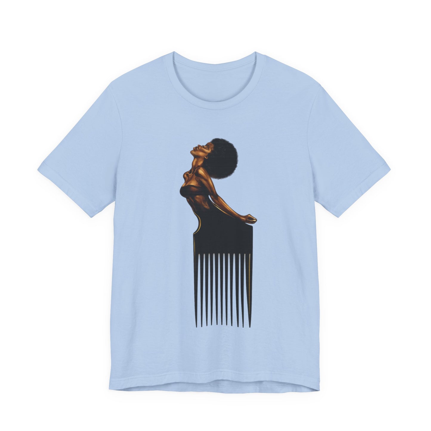 Afro Soul Pick: Unisex Jersey Short Sleeve Tee