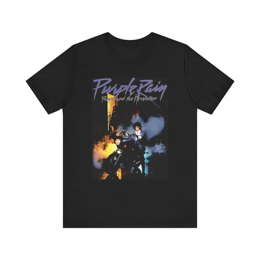 Purple Rain/Prince: Unisex Jersey Short Sleeve Tee