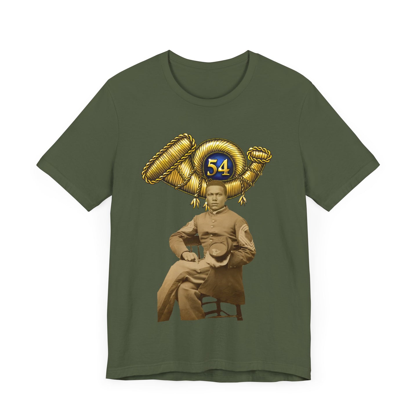 54th Regiment/Sgt Maj: Unisex Short Sleeve Tee