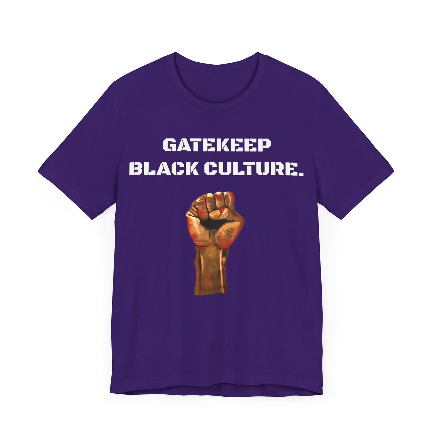 Gatekeep Black Culture: Unisex Jersey Short Sleeve Tee