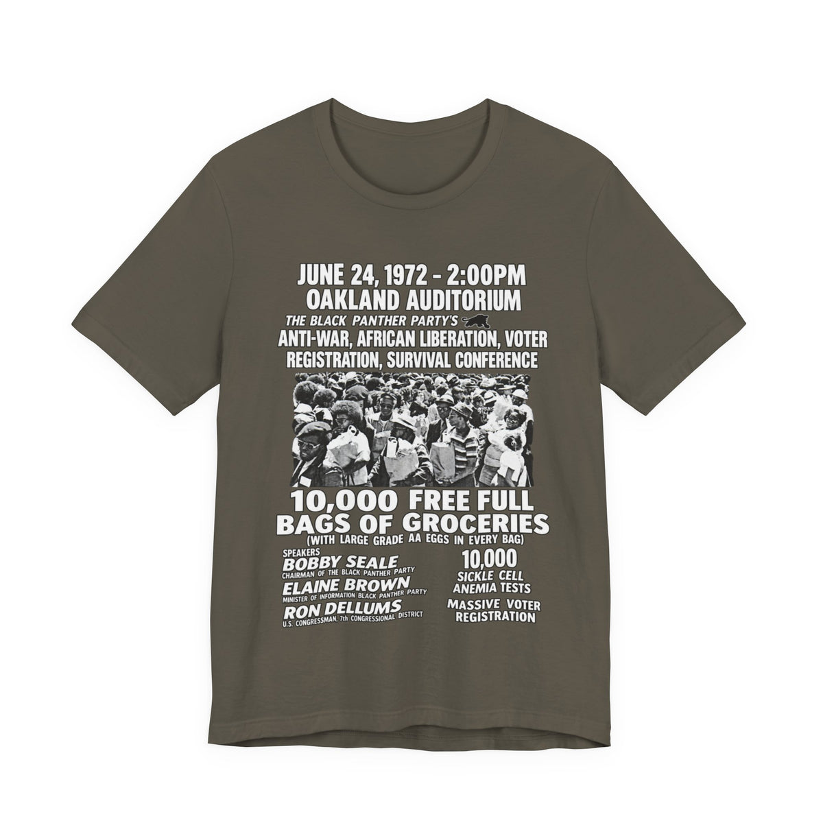 Black Panther Activism: Unisex Jersey Short Sleeve Tee
