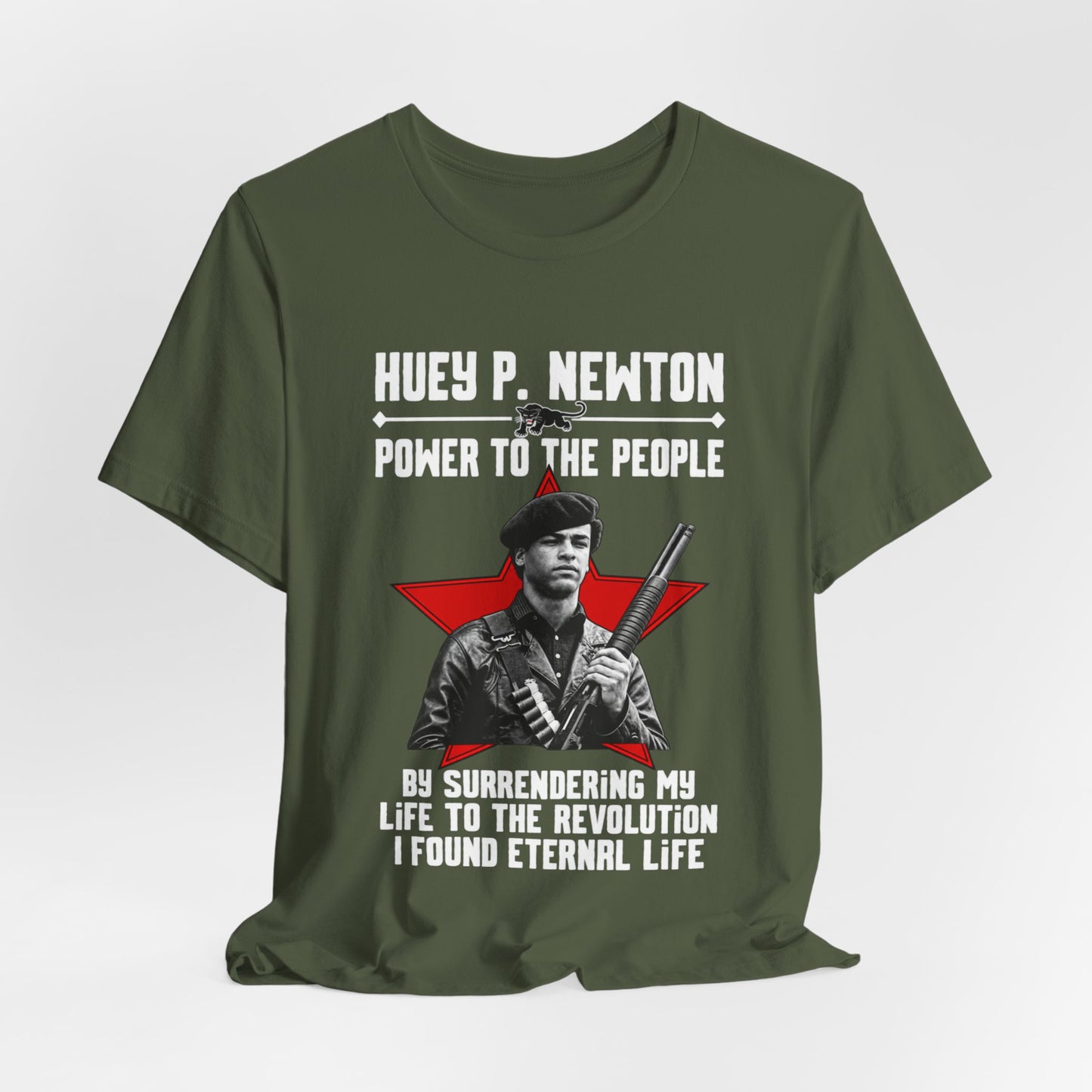 Dr. Huey P Newton: Unisex Jersey Short Sleeve Tee