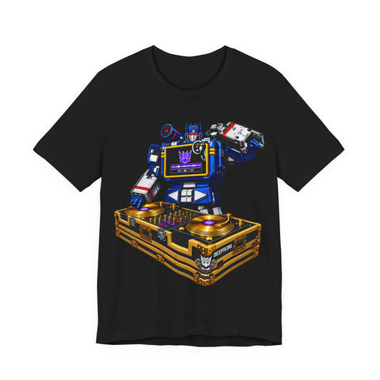 DJ Soundwave: Unisex Jersey Short Sleeve Tee