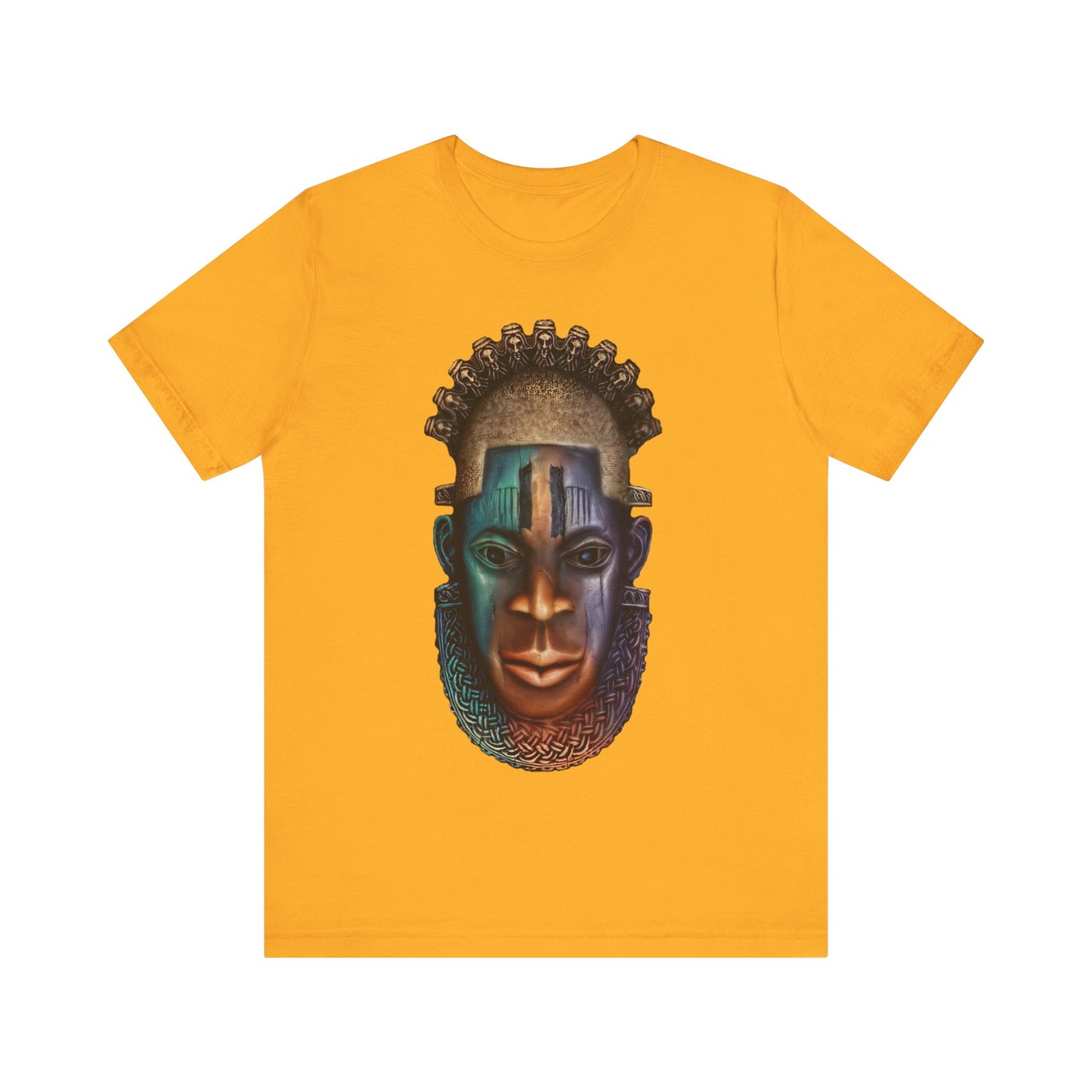 Queen Mother Mask: Unisex Jersey Short Sleeve Tee