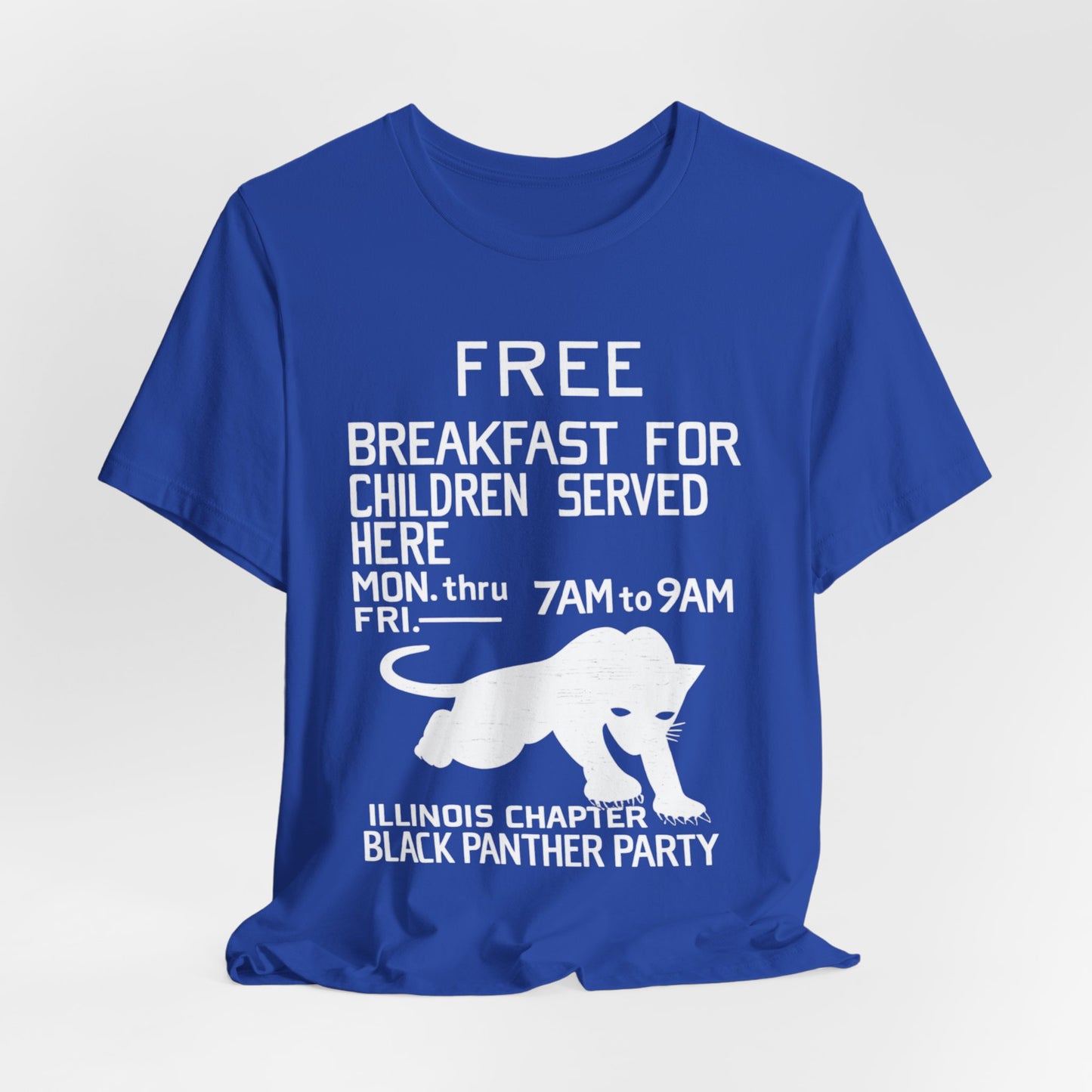 Free Breakfast Program: Unisex Jersey Short Sleeve Tee