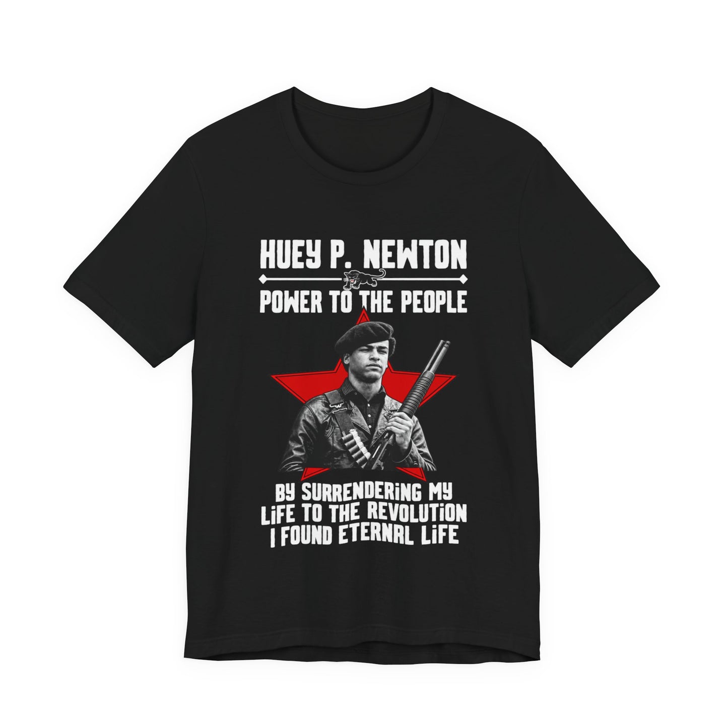 Dr. Huey P Newton: Unisex Jersey Short Sleeve Tee