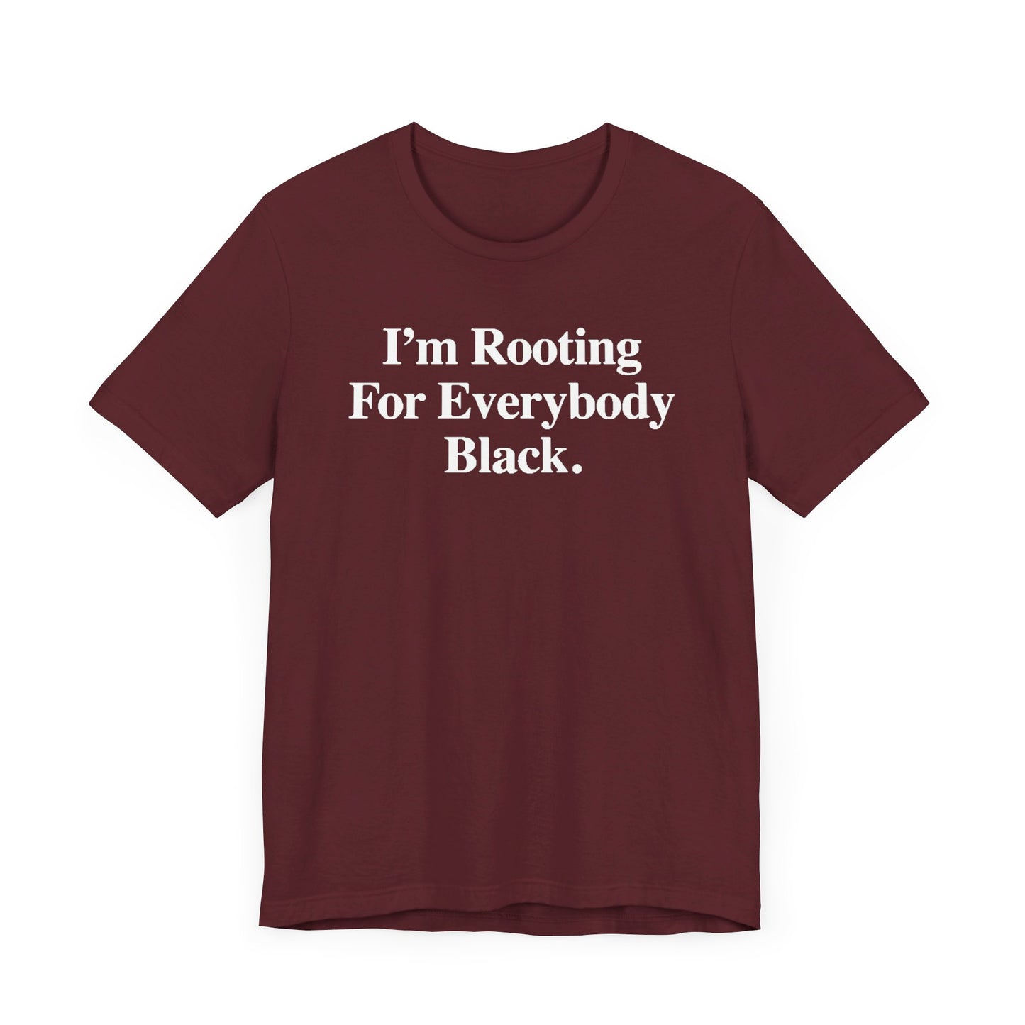 Rooting For Everyone Black: Kings' Jersey Short Sleeve Tee