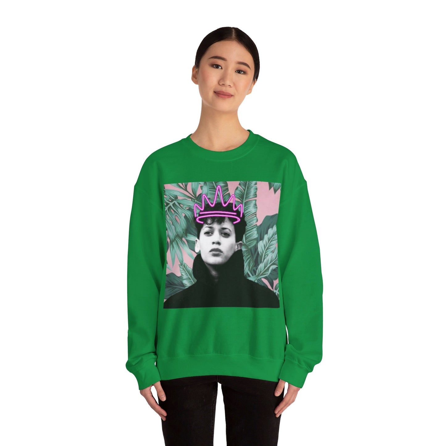 Queen Kamala: Unisex Heavy Blend™ Crewneck Sweatshirt