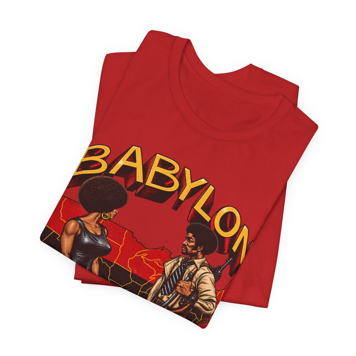 Black Babylon: Unisex Jersey Short Sleeve Tee