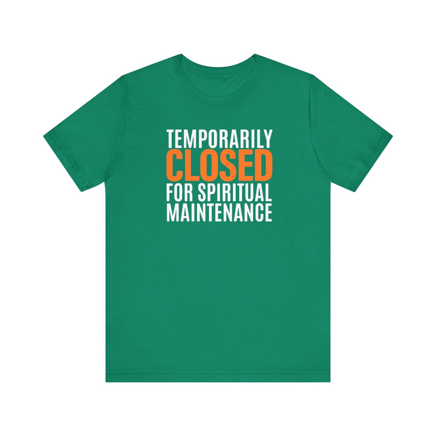 Spiritual Maintenance: Unisex Jersey Short Sleeve Tee