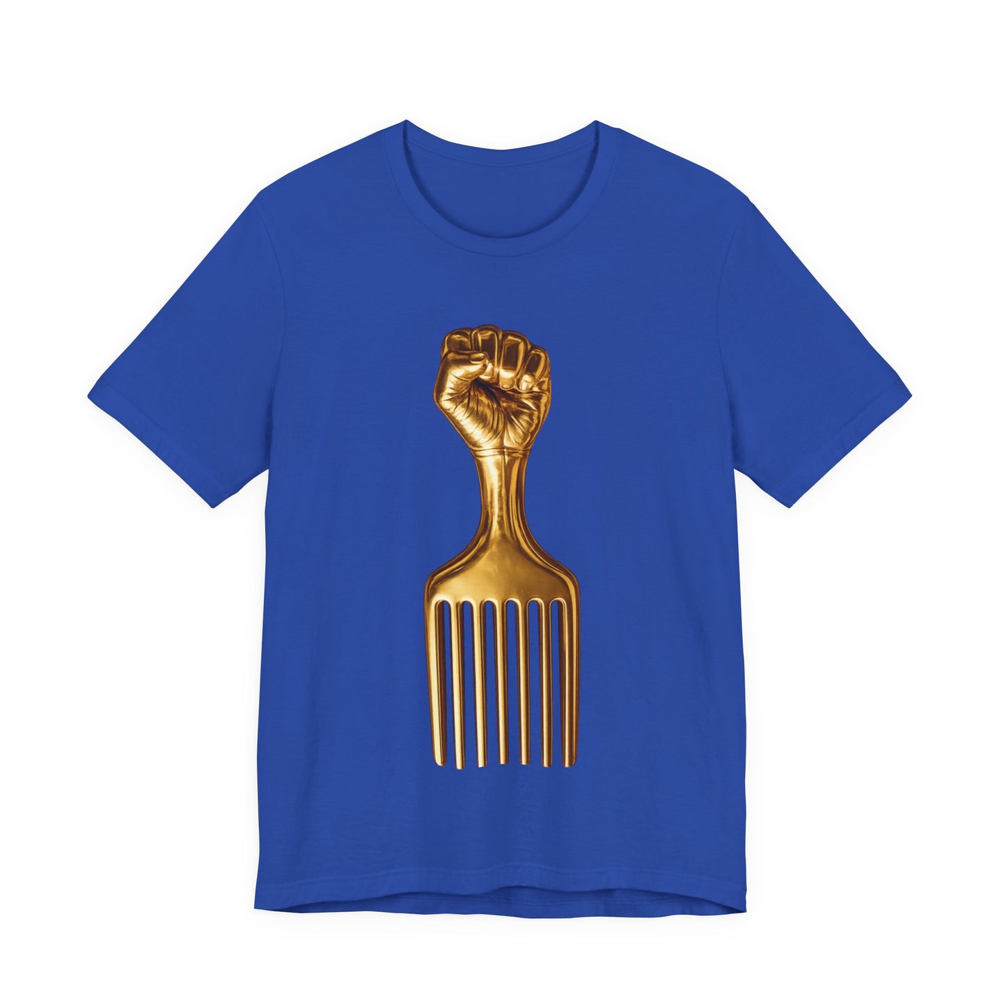 Golden Fist Pick: Unisex Jersey Short Sleeve Tee