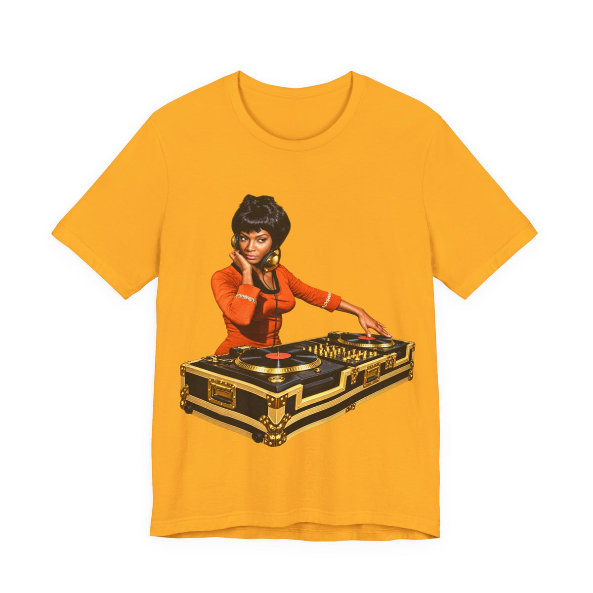 Go DJ: Unisex Jersey Short Sleeve Tee