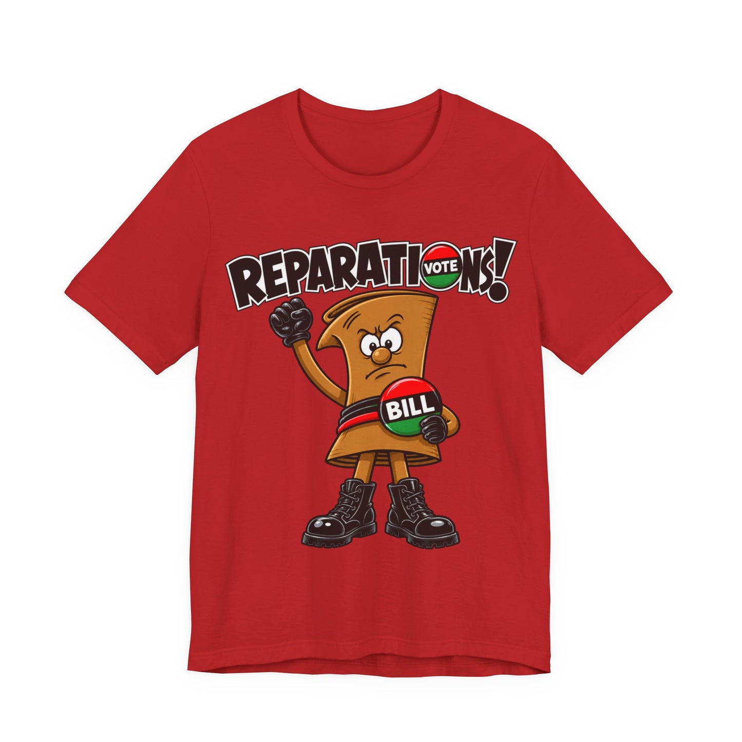 Reparations Bill: Unisex Jersey Short Sleeve Tee