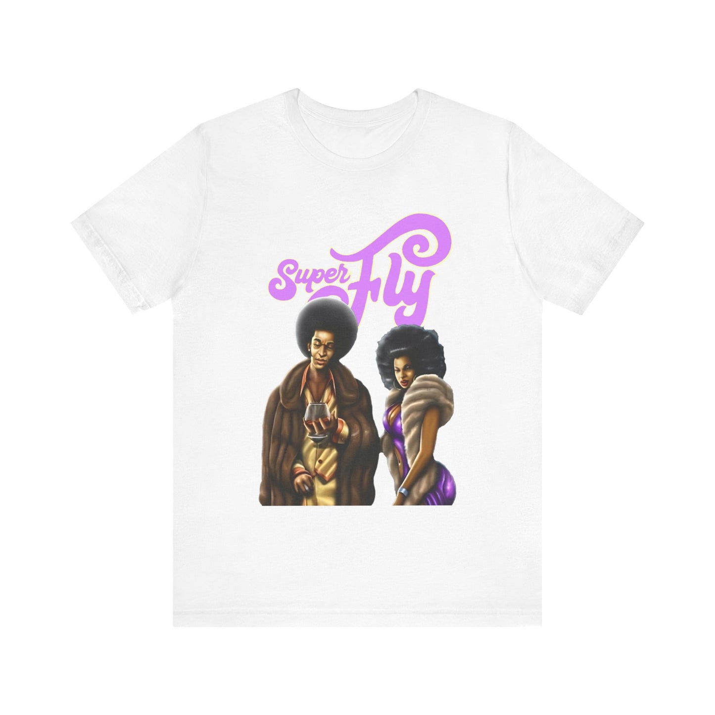 Super Fly Couple: Unisex Jersey Tee