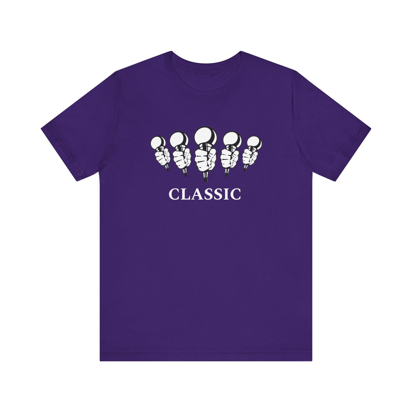 5 Mics/Classic: Unisex Jersey Short Sleeve Tee