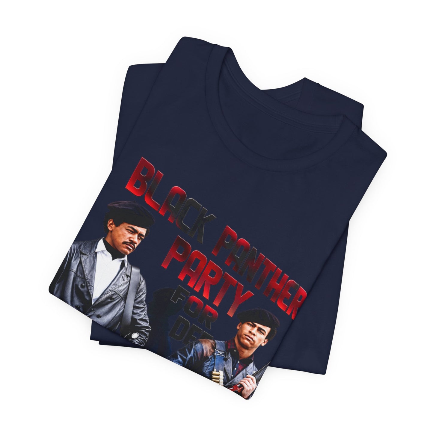 Panther Founders (Huey & Bobby): Unisex Jersey Short Sleeve Tee