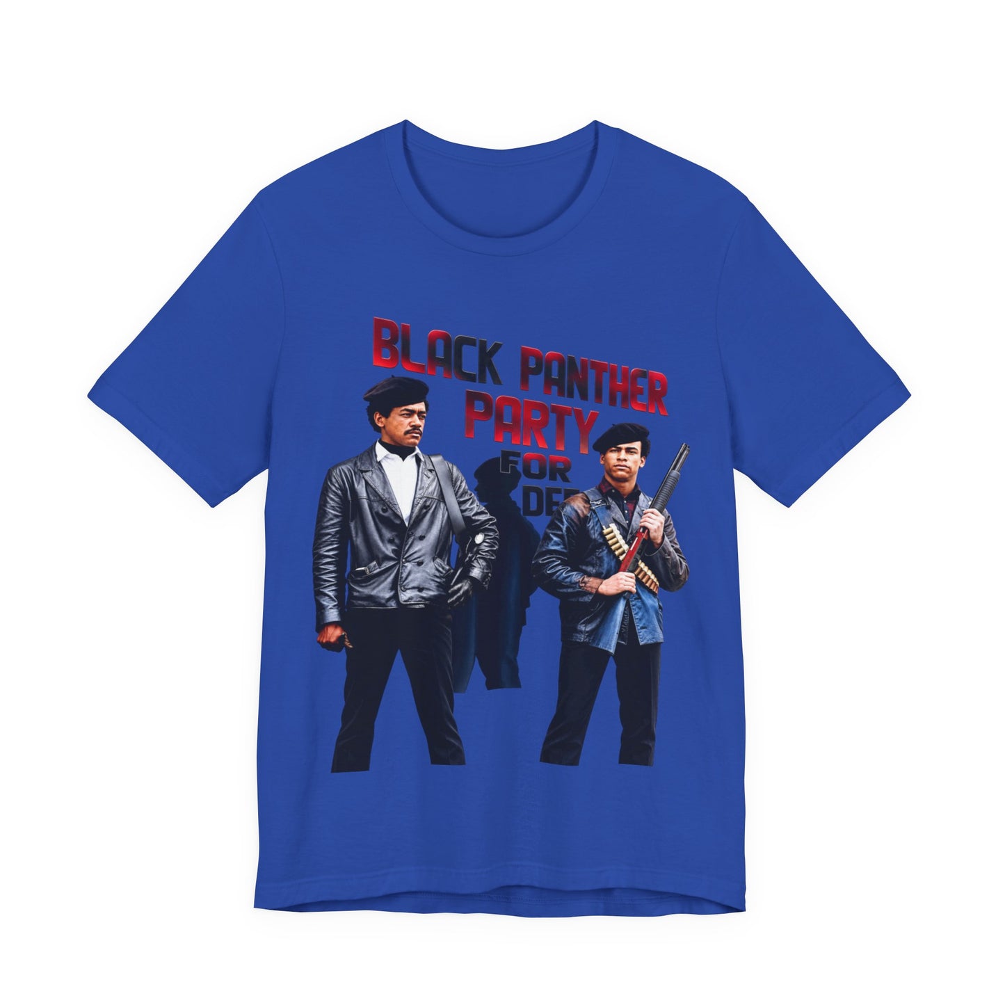 Panther Founders (Huey & Bobby): Unisex Jersey Short Sleeve Tee