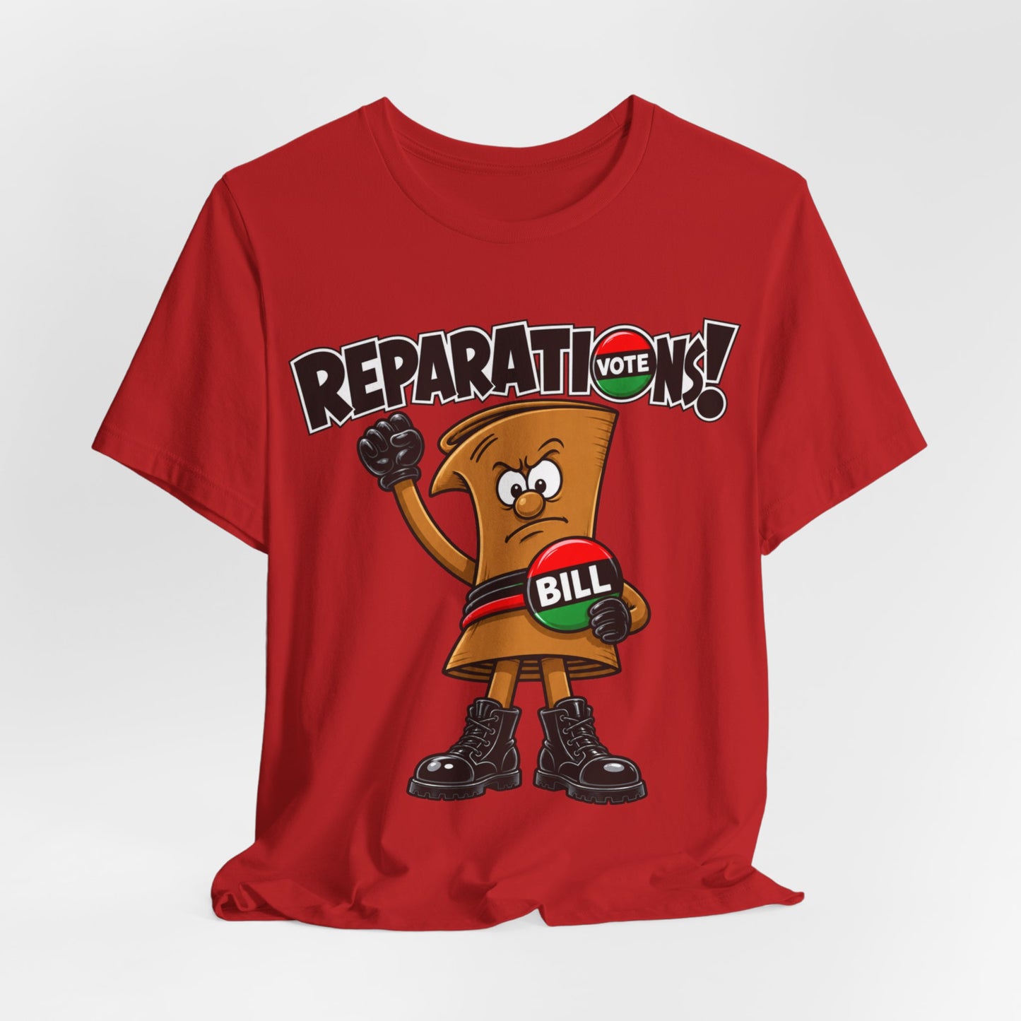 Reparations Bill: Unisex Jersey Short Sleeve Tee