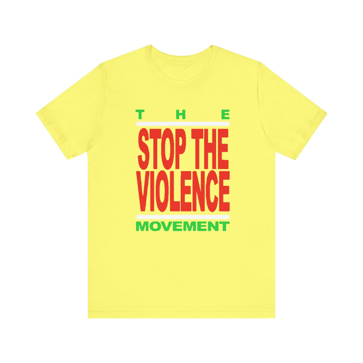 Stop The Violence Movement: Unisex Jersey Short Sleeve Tee