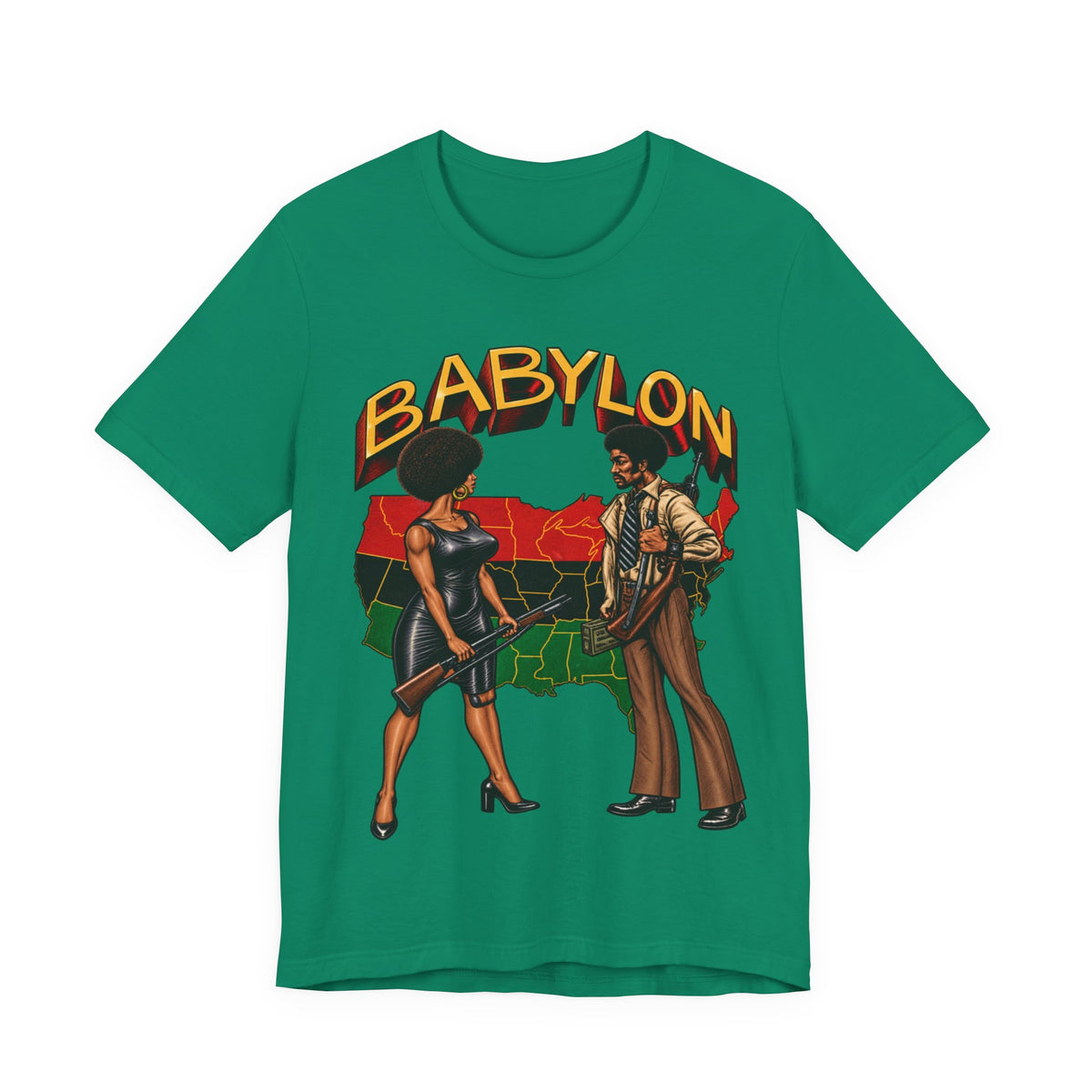 Black Babylon: Unisex Jersey Short Sleeve Tee