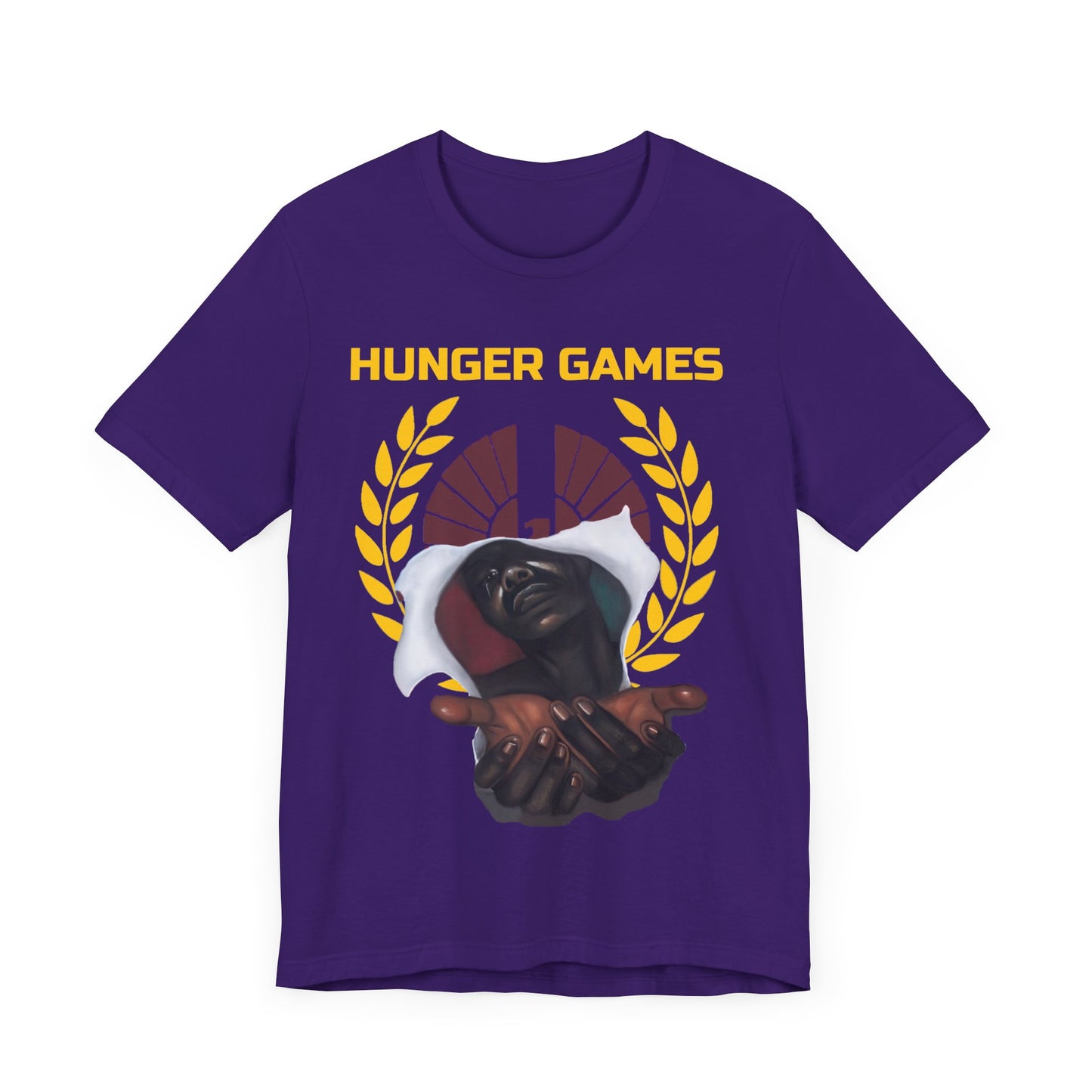 The Real Hunger Games: Unisex Short Sleeve Tee