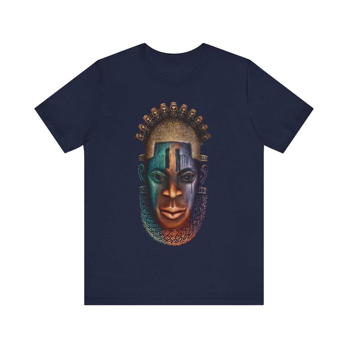 Queen Mother Mask: Unisex Jersey Short Sleeve Tee