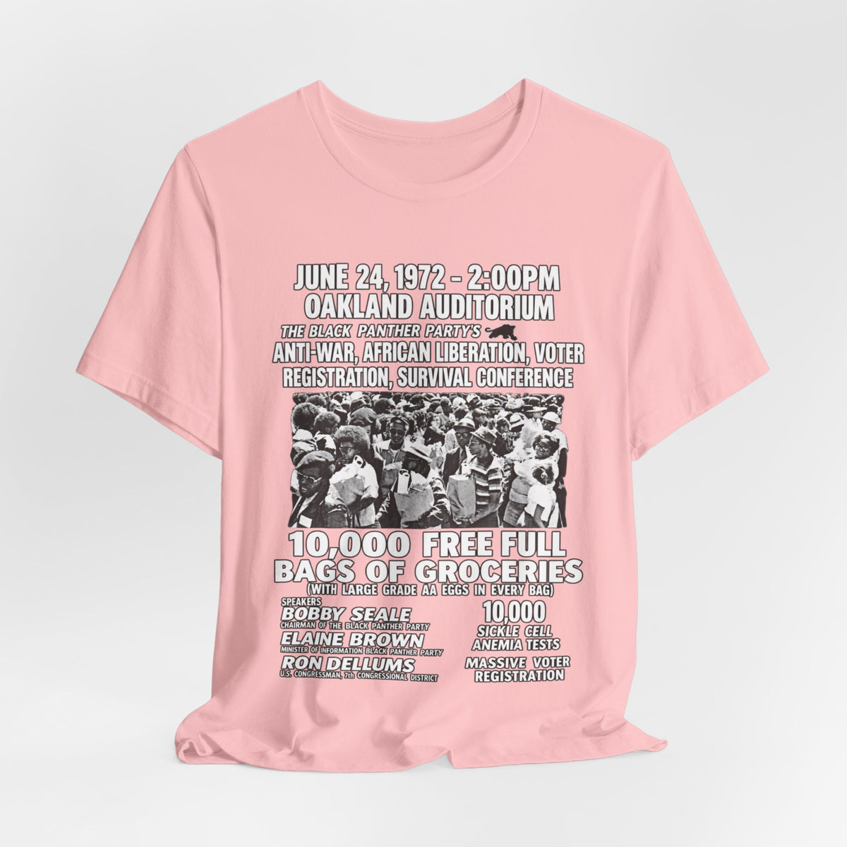 Black Panther Activism: Unisex Jersey Short Sleeve Tee