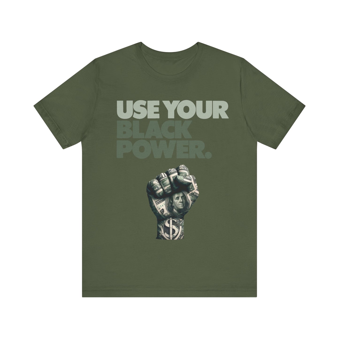 Use Your Black Power: Unisex Jersey Short Sleeve Tee