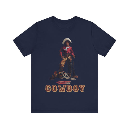 Cowboy: Unisex Short Sleeve T-Shirt